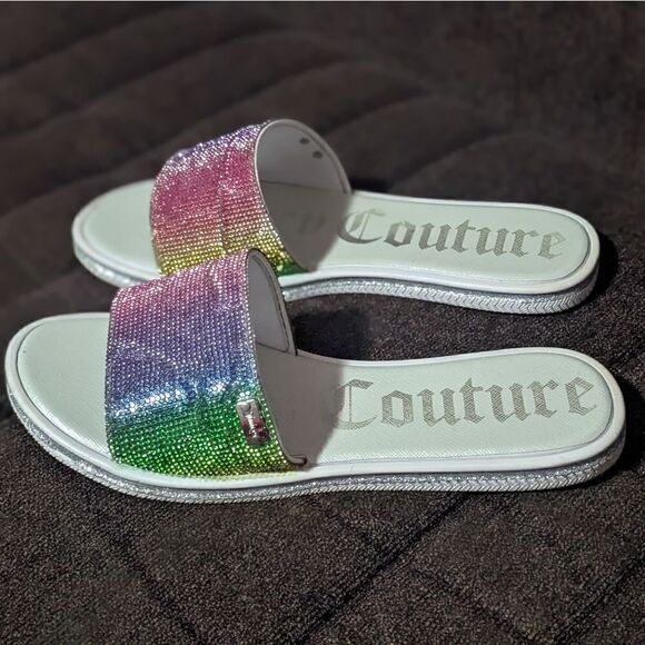 juicy couture Slip On slide bling - Picture 2 of 4